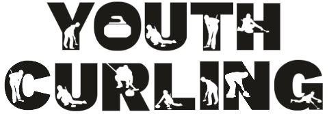 youth curling in curling font
